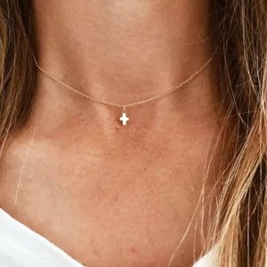 Gold Plated- Cross Necklace